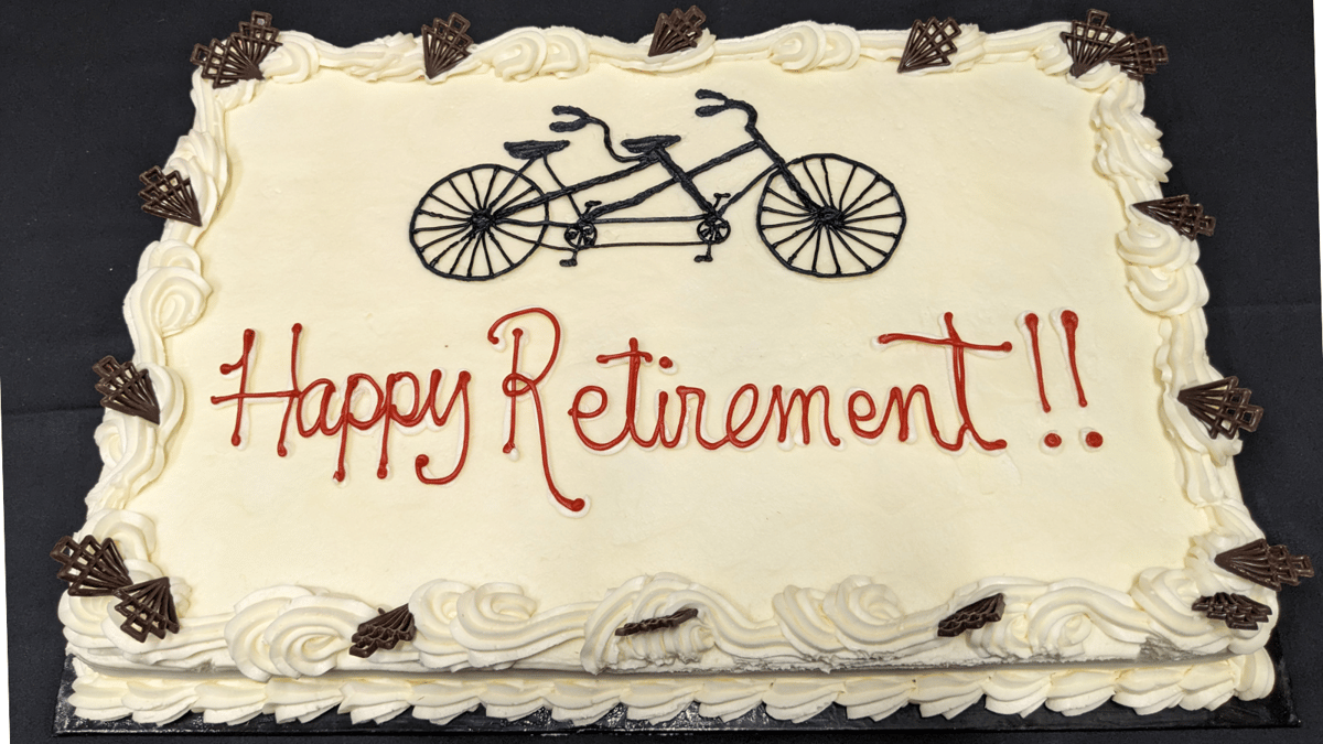 Leah MacKenzie's Retirement Cake