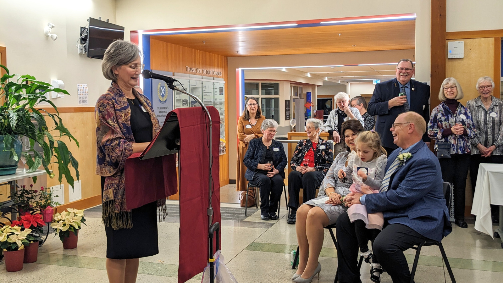 and Cynthia Bouchard (former Chancellor of the Diocese of Victoria)
